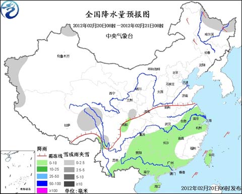 全国大部继续升温 降水区域逐步东扩