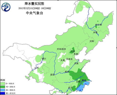 未来几天北方仍有雨雪 有利冬小麦生长