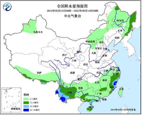 西南江南等地较强降雨 中东部有明显降温
