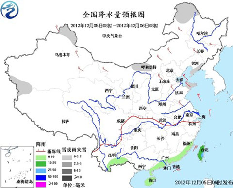 冷空气频繁入侵 东北华北等多大风低温天气