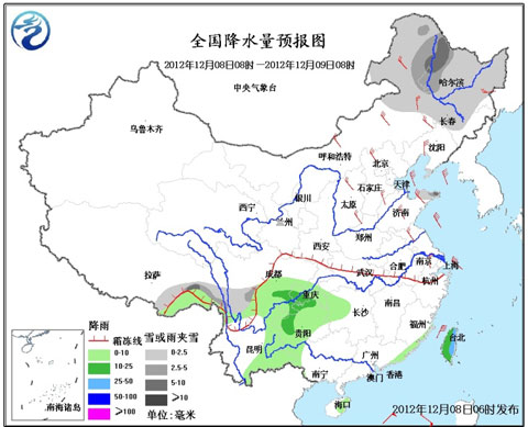 北方部分地区气温仍偏低 东北等地有明显降雪