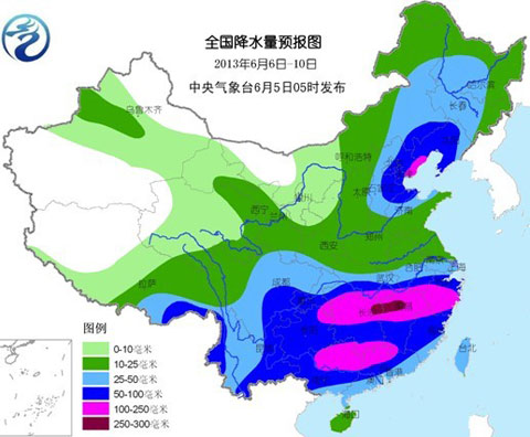 高考天气：中东部将有大范围降雨 需防强降雨及雷电大风