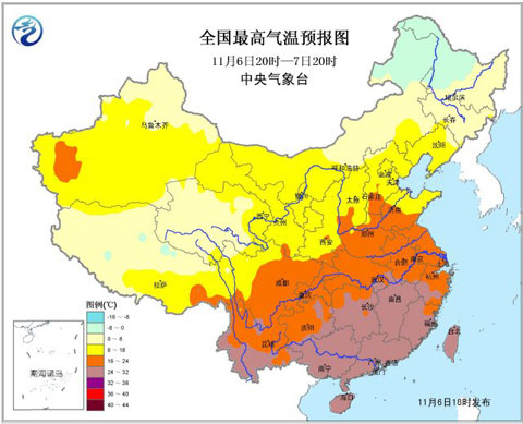 冷空气接踵而至 内蒙古东北猛烈降温迎“立冬”