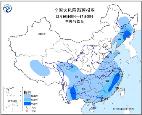 零度线压至江南 16省会城市或迎最冷早晨
