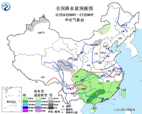 南方大部有小雨 华北黄淮霾加重