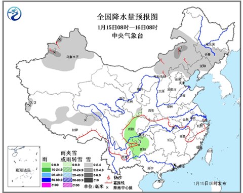 京津冀等风来明天霾散 新疆内蒙古有雪