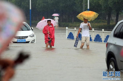 长江中下游地区强降雨减弱 华北东北多雷阵雨