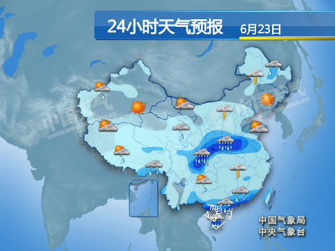 广东广西狂风暴雨 北方迎今年来最强降雨