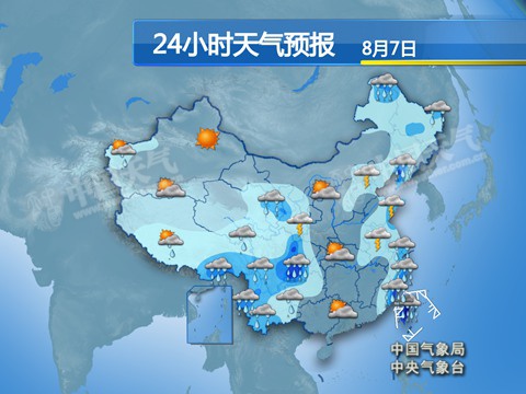 四川等局地强降雨 中东部高温将消退