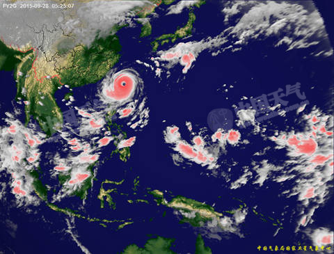 台风“杜鹃”今登台湾 沿海地区大到暴雨