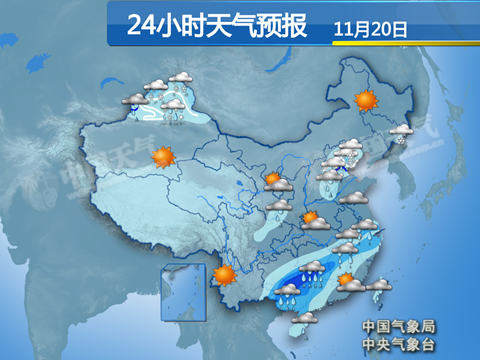 周末北方【7省市】有暴雪 南方阴雨持续