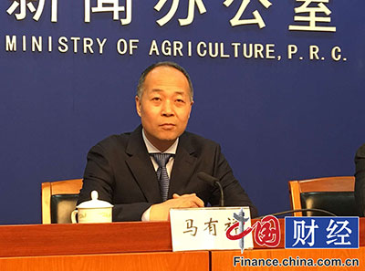 农业部畜牧业司司长马有祥