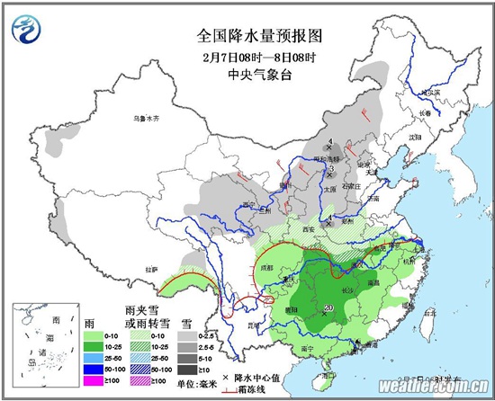 北方多地降雪 广东湖南等降温超10℃