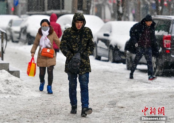 330万平方公里国土遭雨雪 北方局地大雪