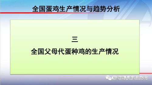 全国蛋鸡生产情况与趋势分析